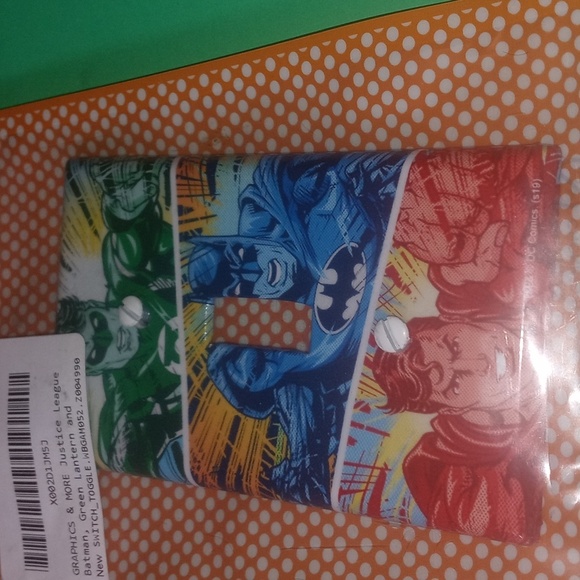Justice League switch plate, NEW! - Picture 1 of 3